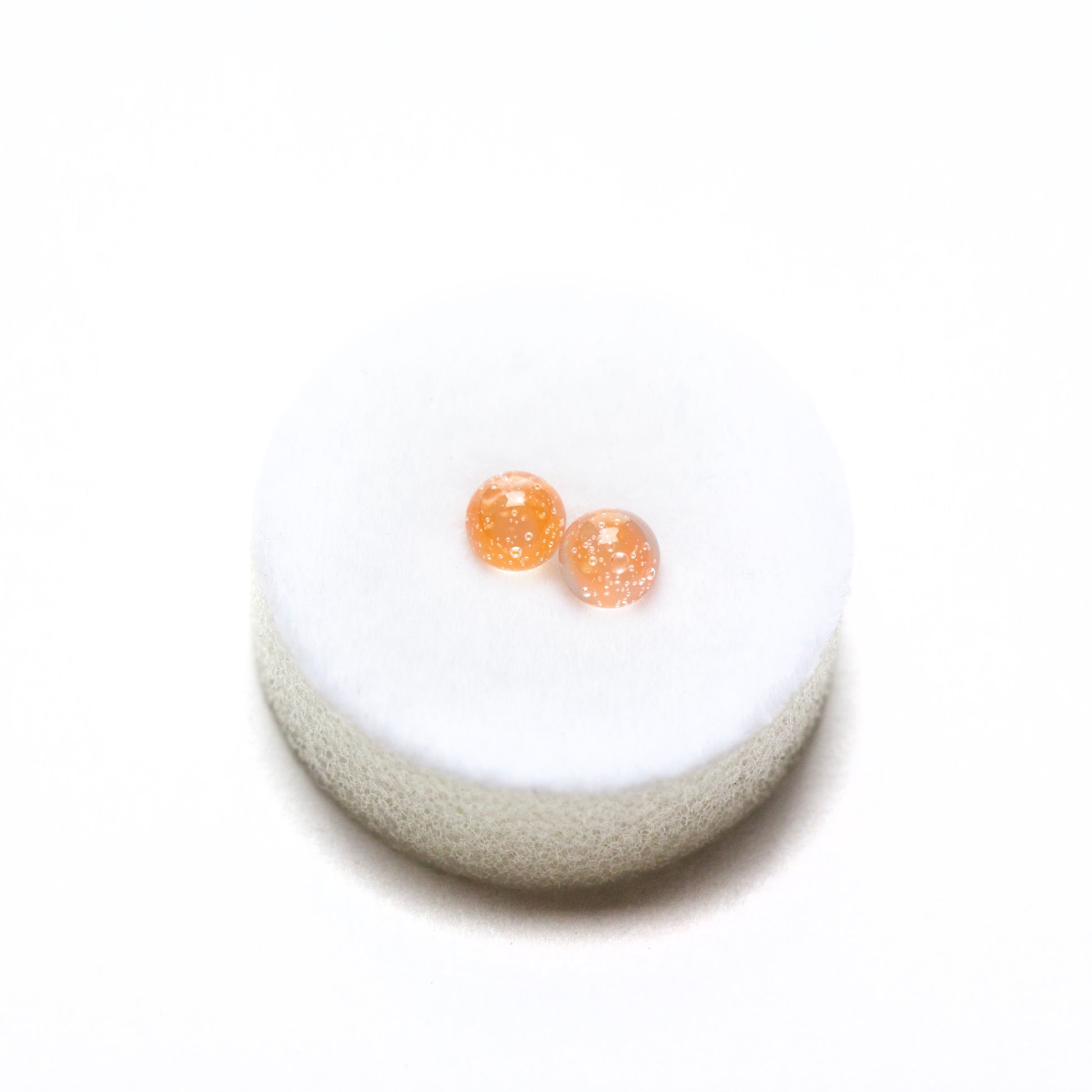 Kizmit Glass Tangie Pivot Spinner Tip & Pearls #KZM33 - Planet Caravan