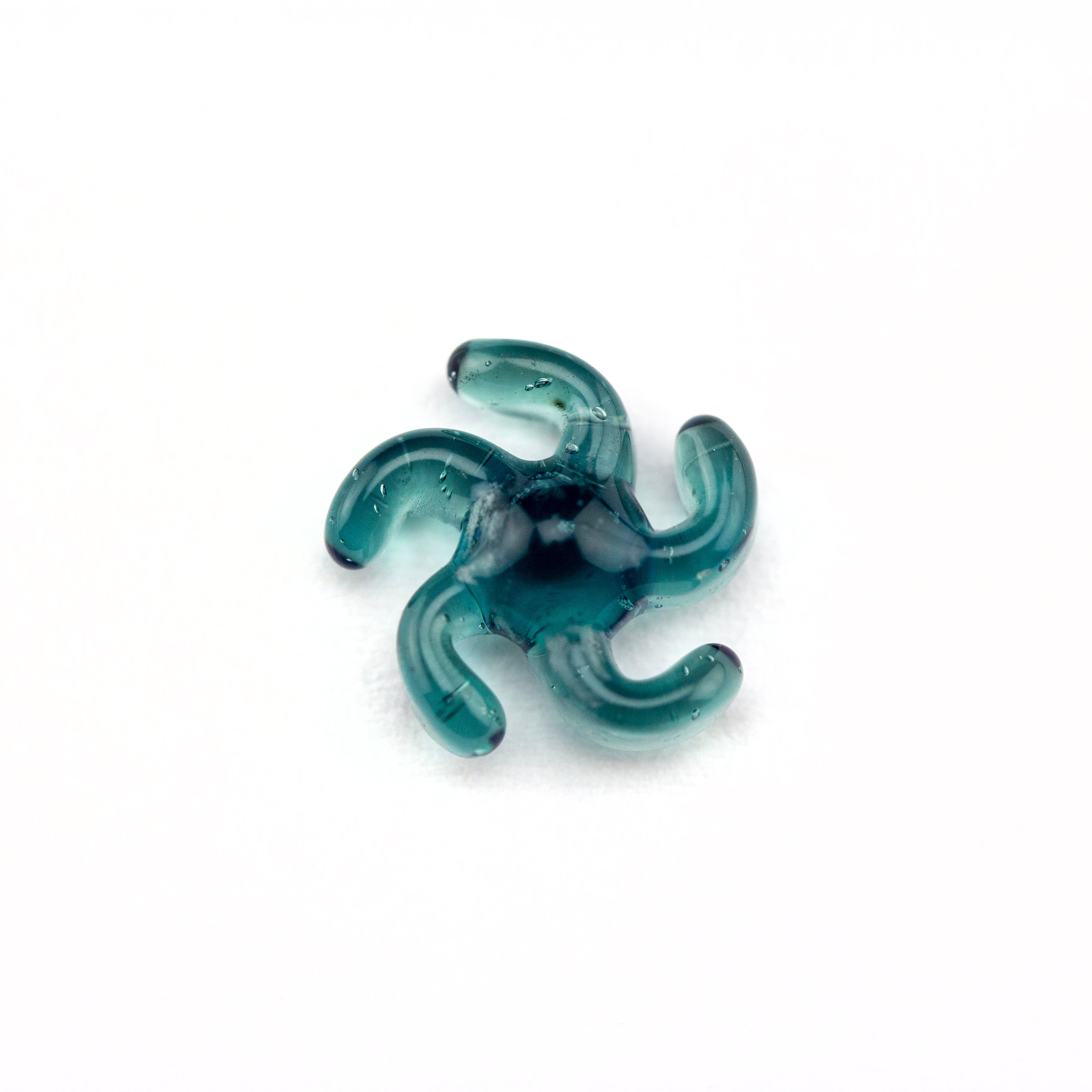 Yarbi Glass Nemo Proxy Spinner Pearl #YAR40 - Planet Caravan