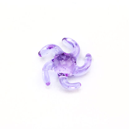 Yarbi Glass Purple Lollipop Proxy Spinner Pearl #YAR45 - Planet Caravan