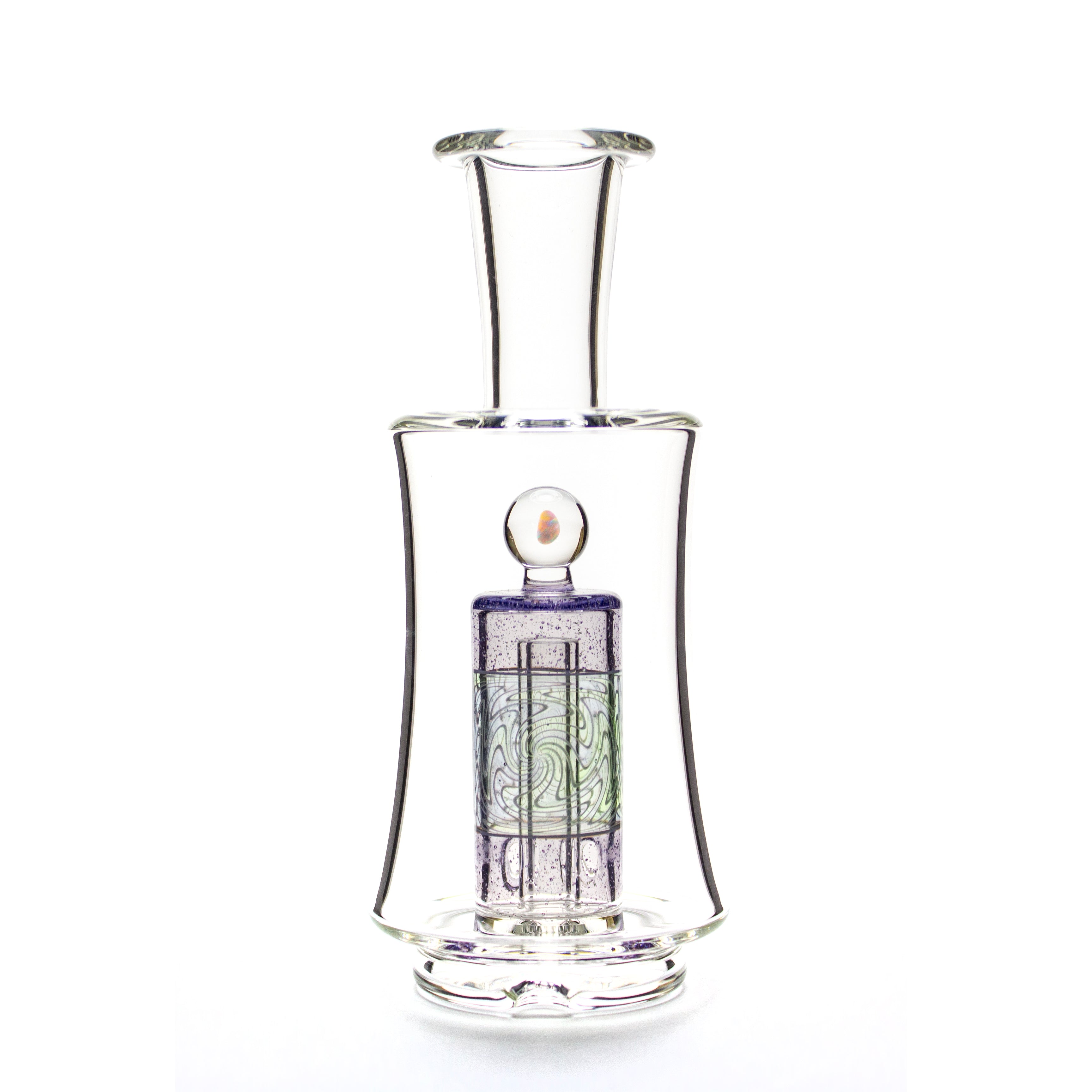 Mike D Glass Siriusly (CFL) Opal Peak Bubbler #MKD03 - Planet Caravan