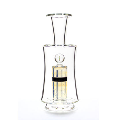 Mike D Glass Moonstone Crushed Opal Peak Bubbler #MKD05 - Planet Caravan