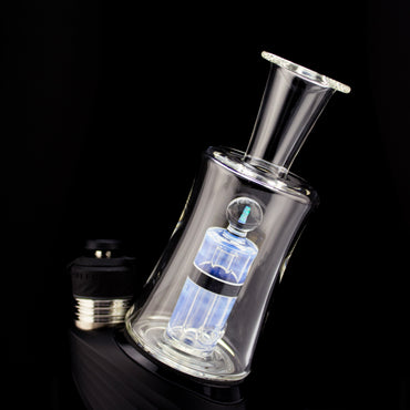 Mike D Glass Moonstone Crushed Opal Peak Bubbler #MKD05 - Planet Caravan