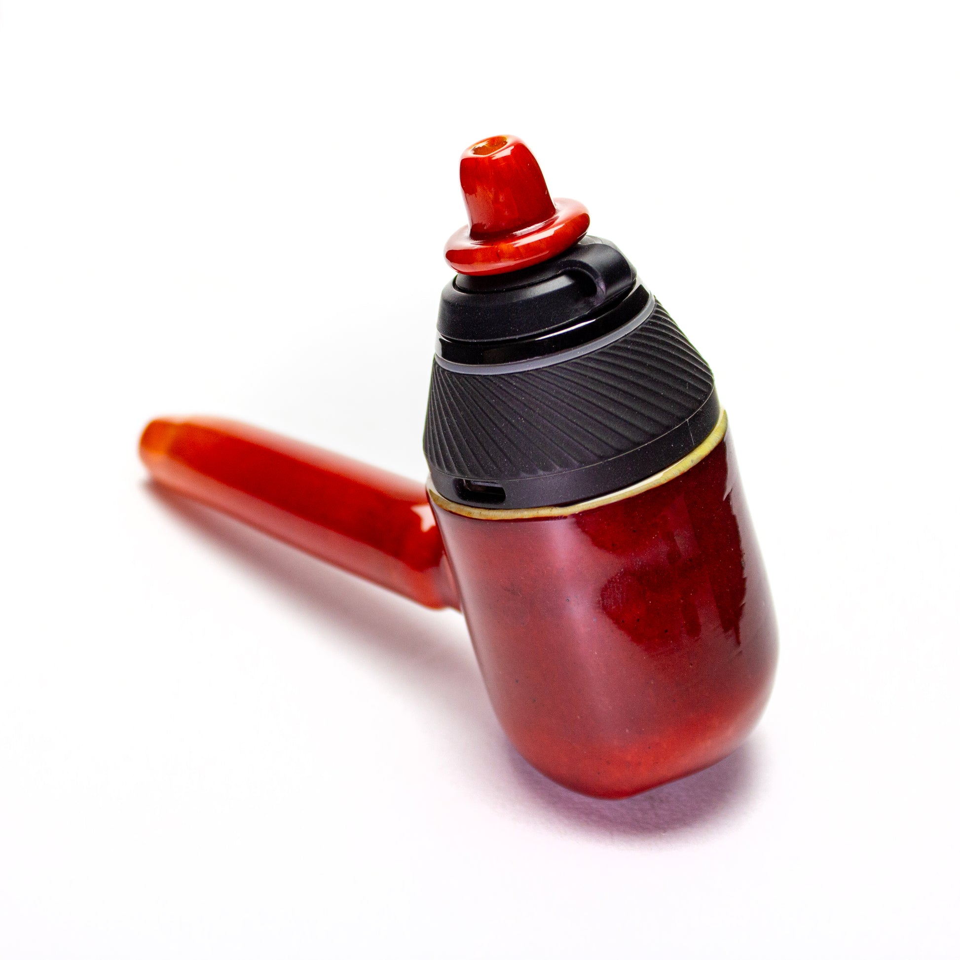 Shaggy Red Elvis over Caramel Proxy-Lock & Cap #SHG08 - Planet Caravan