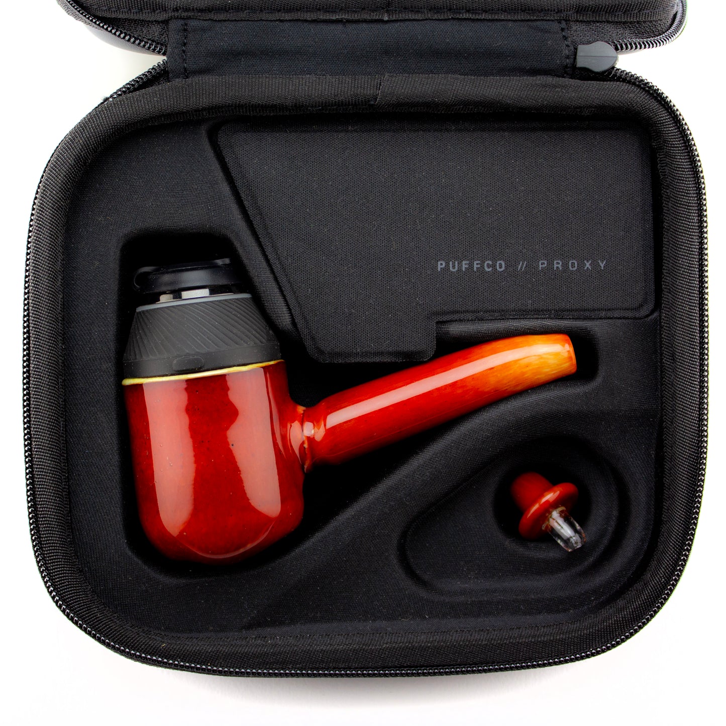 Shaggy Red Elvis over Caramel Proxy-Lock & Cap #SHG08 - Planet Caravan