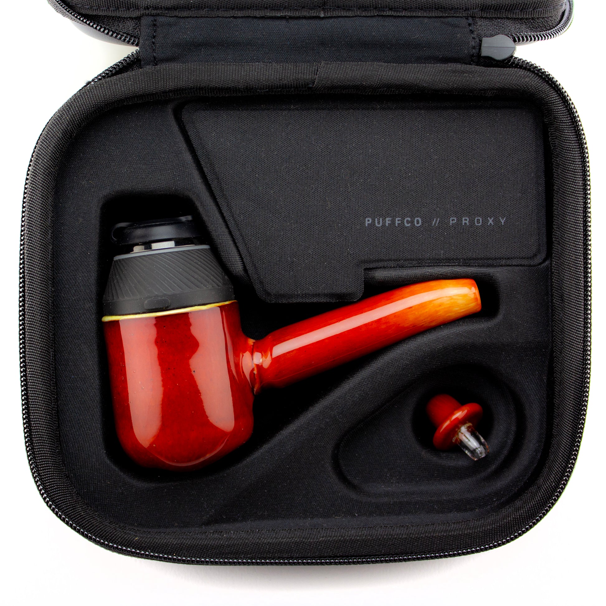 Shaggy Red Elvis over Caramel Proxy-Lock & Cap #SHG08 - Planet Caravan