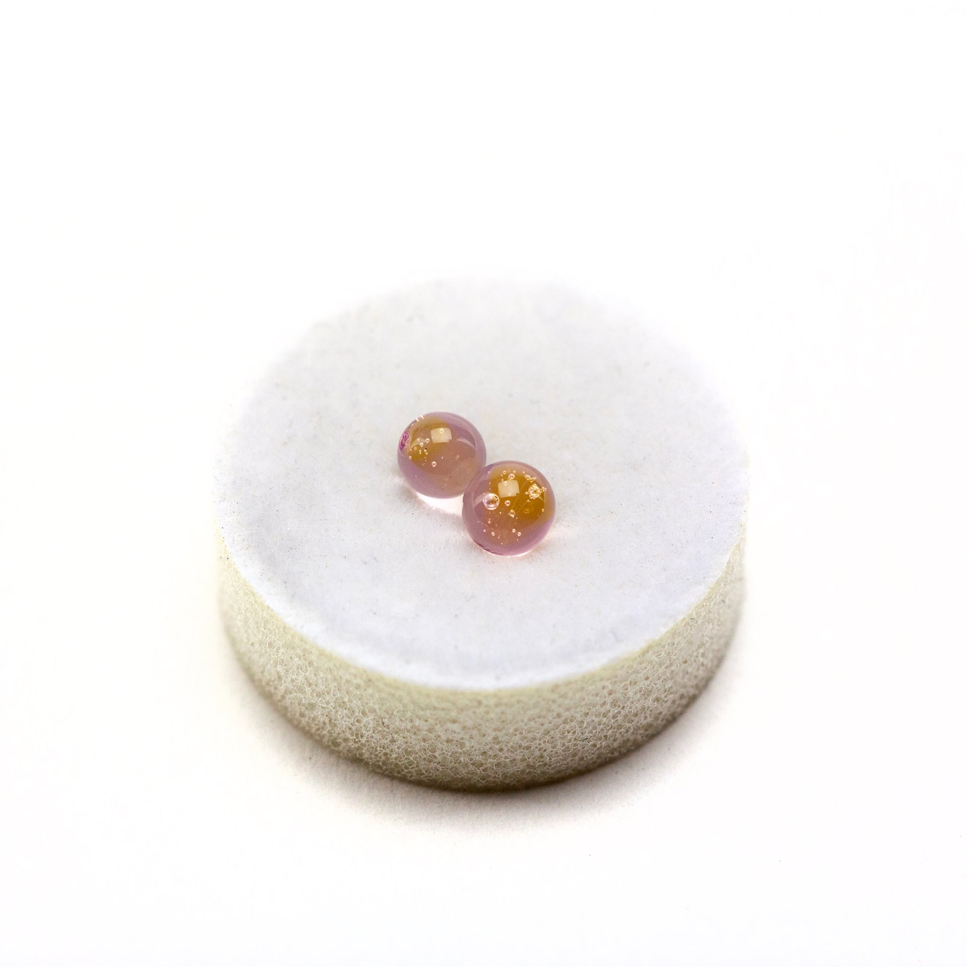 Kizmit Glass Venom/Terps (CFL) Pivot Spinner Tip & Pearls #KZM34 - Planet Caravan