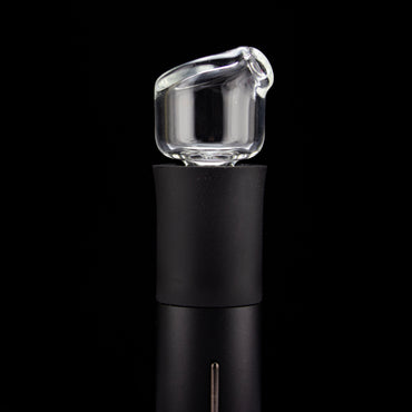 Kizmit Glass Clear Pivot Spinner Tip & Pearls #KZM11 - Planet Caravan