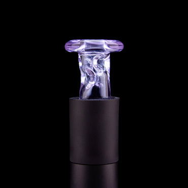 Durin Glass Trans Purple Pivot Cooling Tip #DUR38 - Planet Caravan