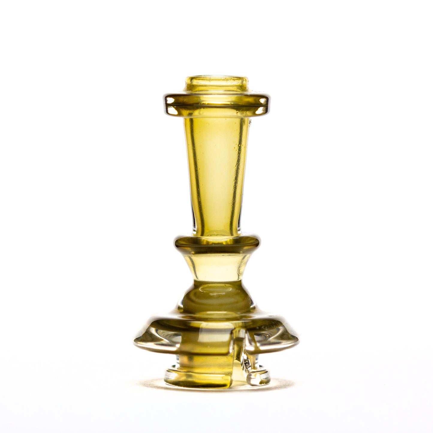 Twisted Boro Glass Electrum Pivot Tip #TWB01 - Planet Caravan