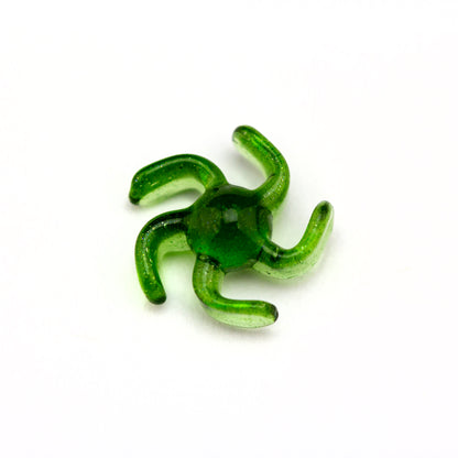 Yarbi Glass Green Stardust Peak Pro Spinner Pearl #YAR18 - Planet Caravan