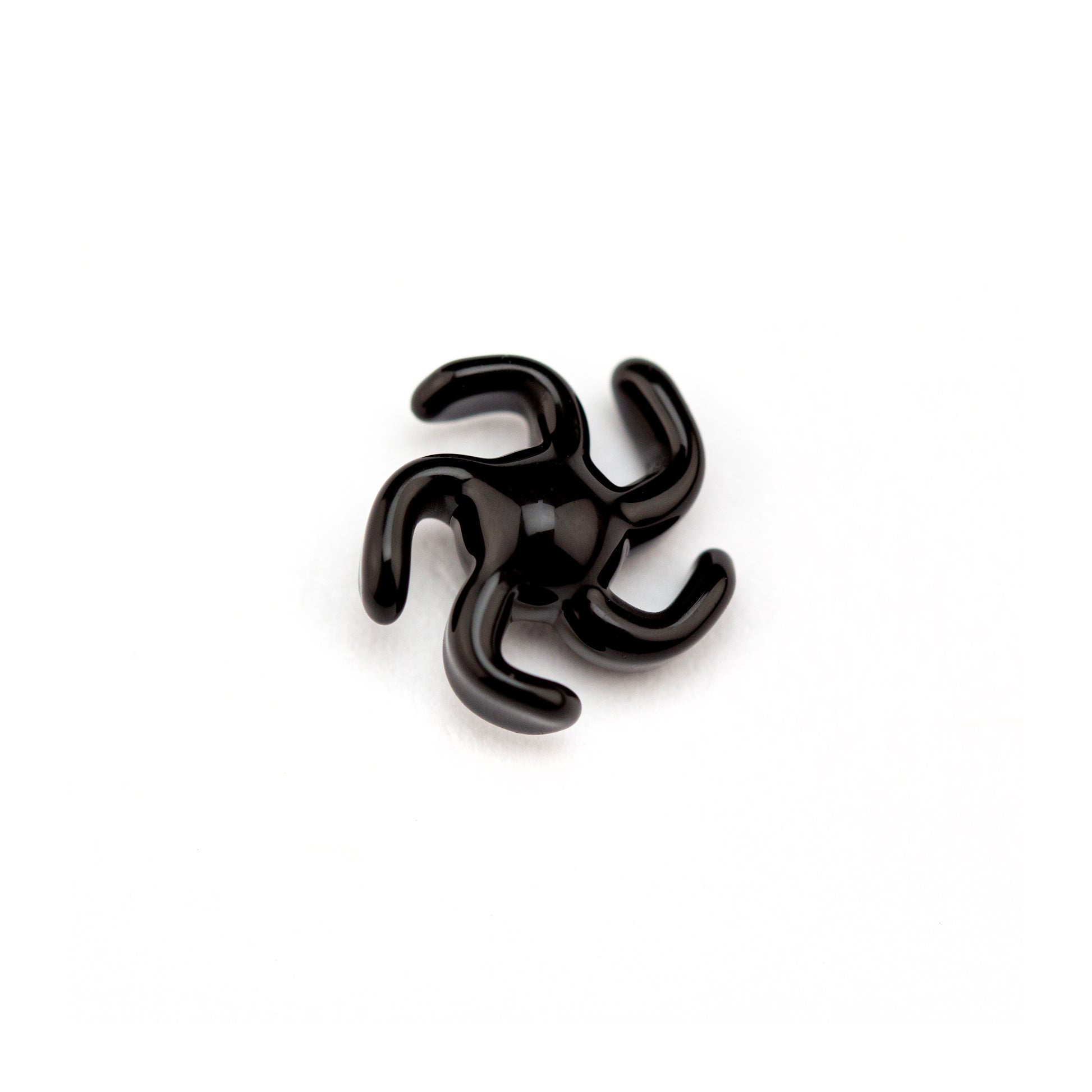 Yarbi Glass Jet Black Proxy/Peak V2 Spinner Pearl #YAR44 - Planet Caravan