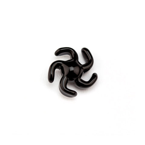 Yarbi Glass Jet Black Proxy/Peak V2 Spinner Pearl #YAR44 - Planet Caravan