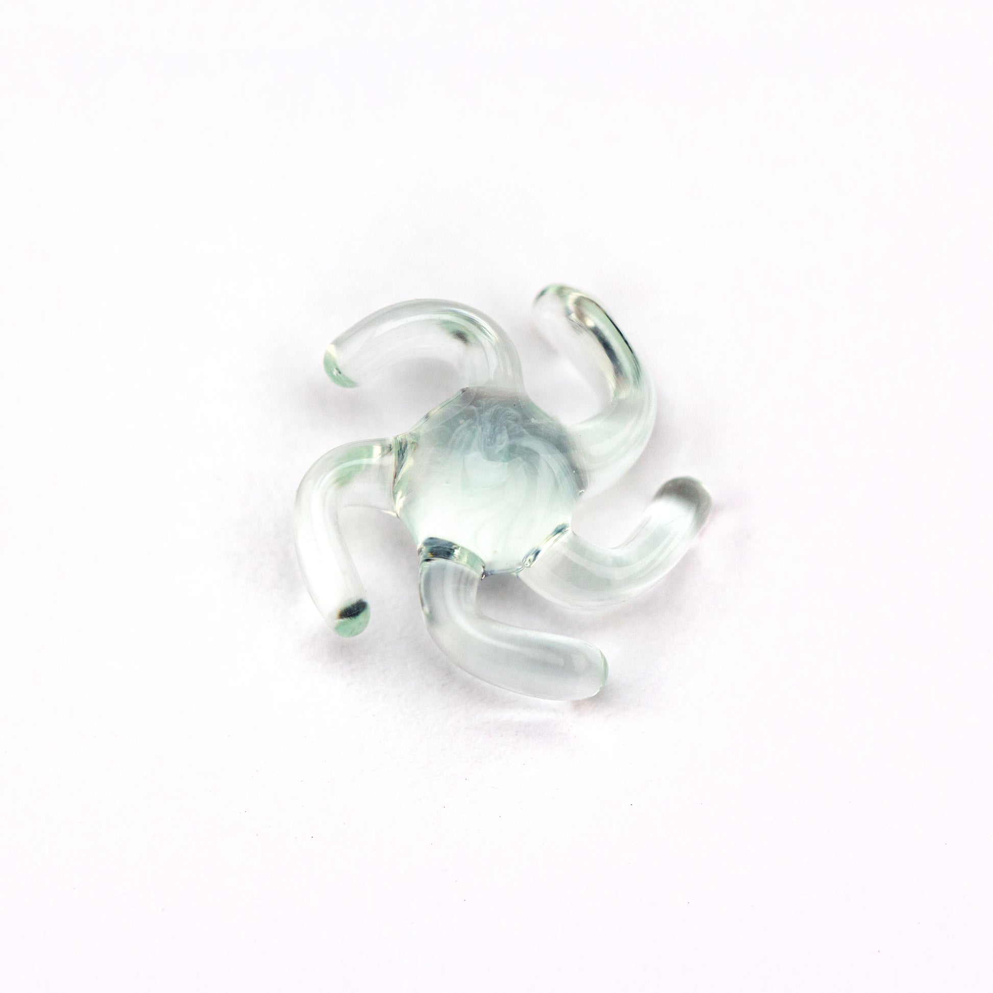 Yarbi Glass Zen Peak Pro Spinner Pearl #YAR23 - Planet Caravan