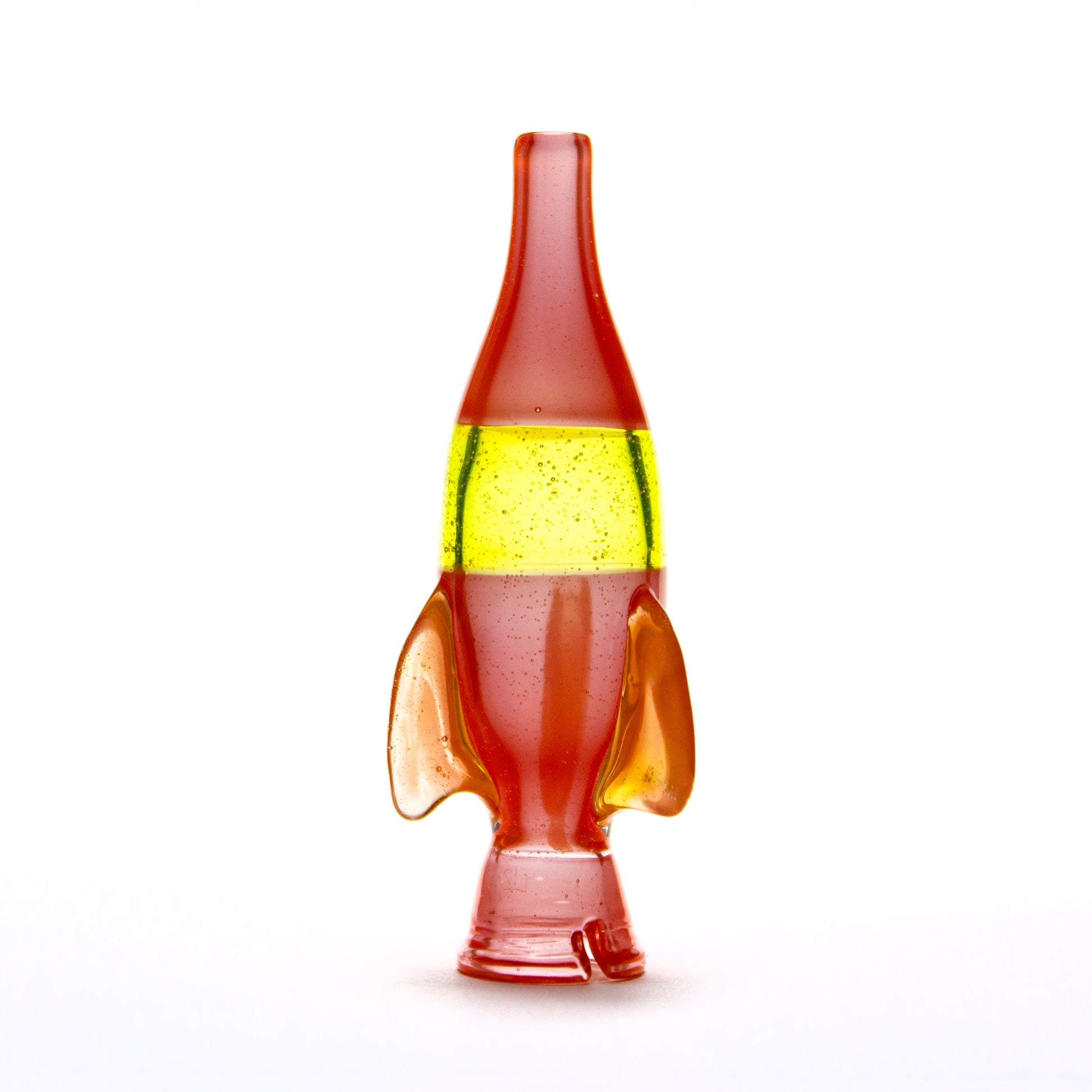 Uzzi Glass Poppy (Slyme) Rocket Pivot Tip #UZI41 - Planet Caravan