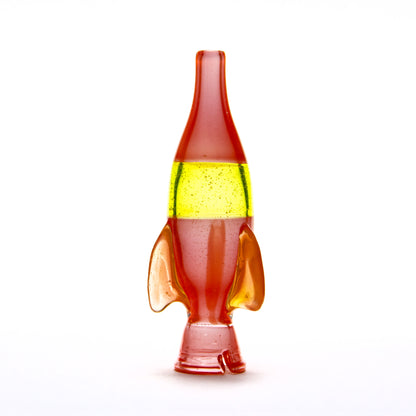 Uzzi Glass Poppy (Slyme) Rocket Pivot Tip #UZI41 - Planet Caravan