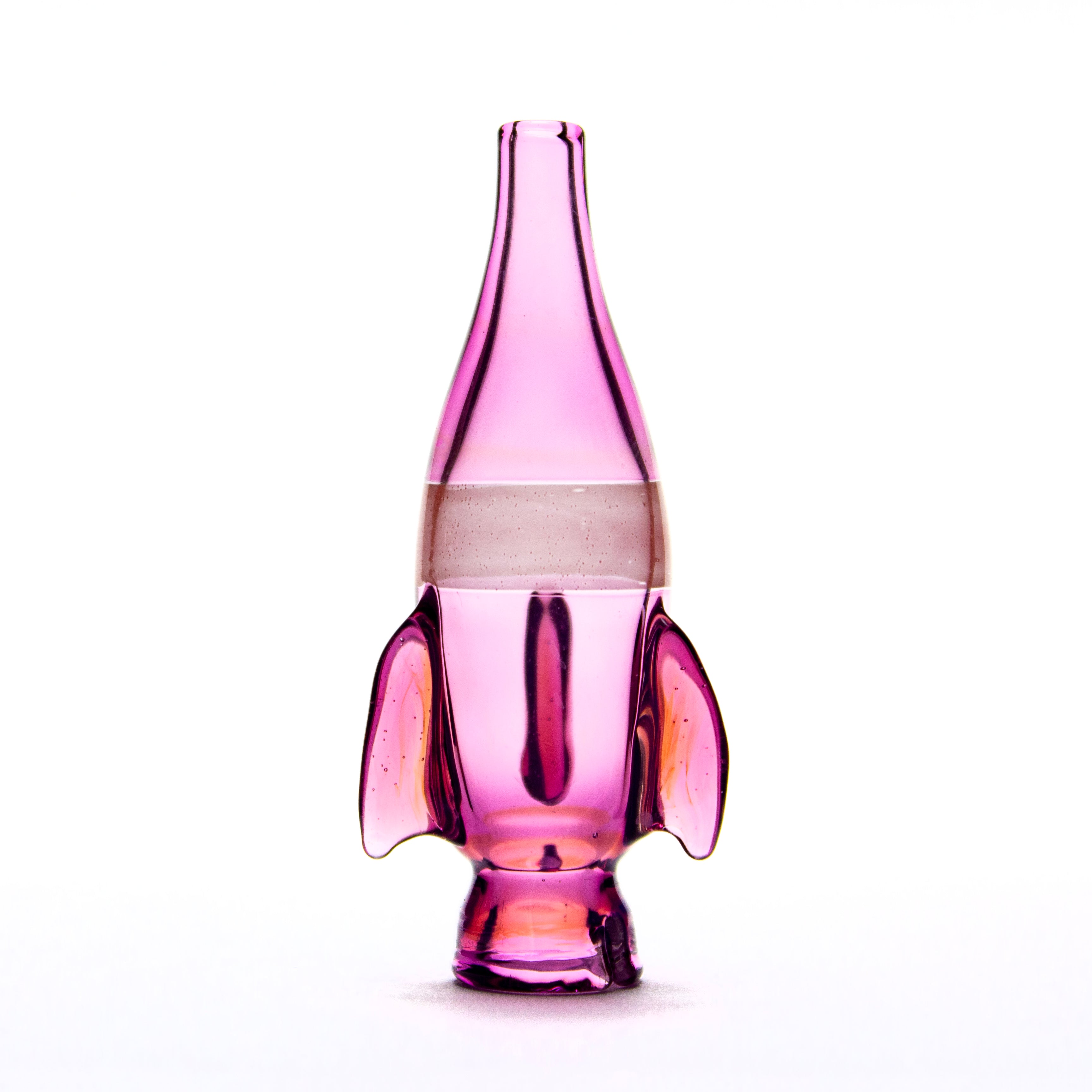 Uzzi Glass Stargazer (Poppy) Rocket Pivot Tip #UZI46 - Planet Caravan