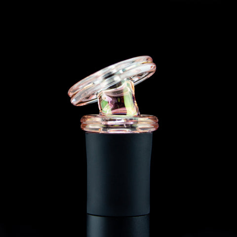 Slate Glass Gold Fumed Kickback Pivot Tip #SLA05 - Planet Caravan