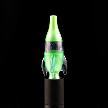 Uzzi Glass Chromium (Purple/Electrum) Rocket Pivot Tip #UZI38 - Planet Caravan