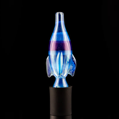 Uzzi Glass Marina (Stargazer) Rocket Pivot Tip #UZI40 - Planet Caravan