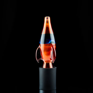 Uzzi Glass Ruby Slippers/Ghost (Fade-2-Blk) Rocket Pivot Tip #UZI44 - Planet Caravan