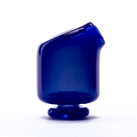 Kizmit Glass Blue Cheese Pivot Spinner Tip & Pearls #KZM37 - Planet Caravan