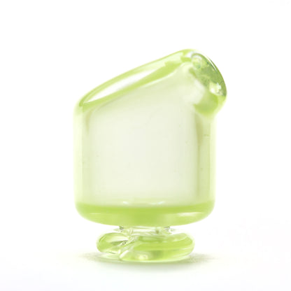 Kizmit Glass Ghosted Antidote Pivot Spinner Tip & Pearls #KZM45 - Planet Caravan