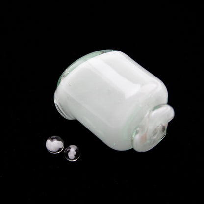 Kizmit Glass Altoids Pivot Spinner Tip & Pearls #KZM12 - Planet Caravan