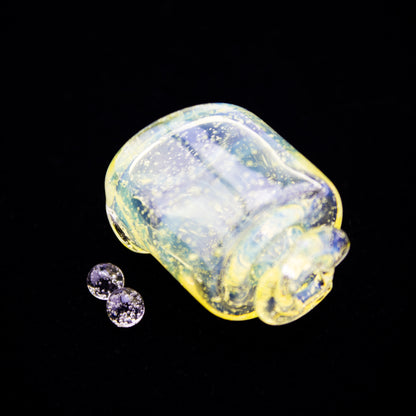 Kizmit Glass Opal Cition (UV) Pivot Spinner Tip & Pearls #KZM50 - Planet Caravan