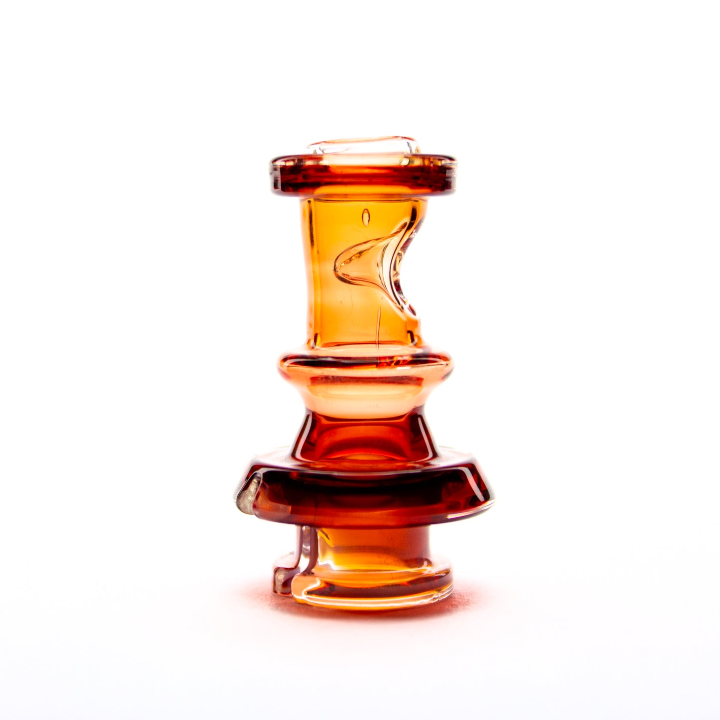 Twisted Boro Glass Dark Phoenix over Neo Opal Pivot Tip #TWB08 - Planet Caravan