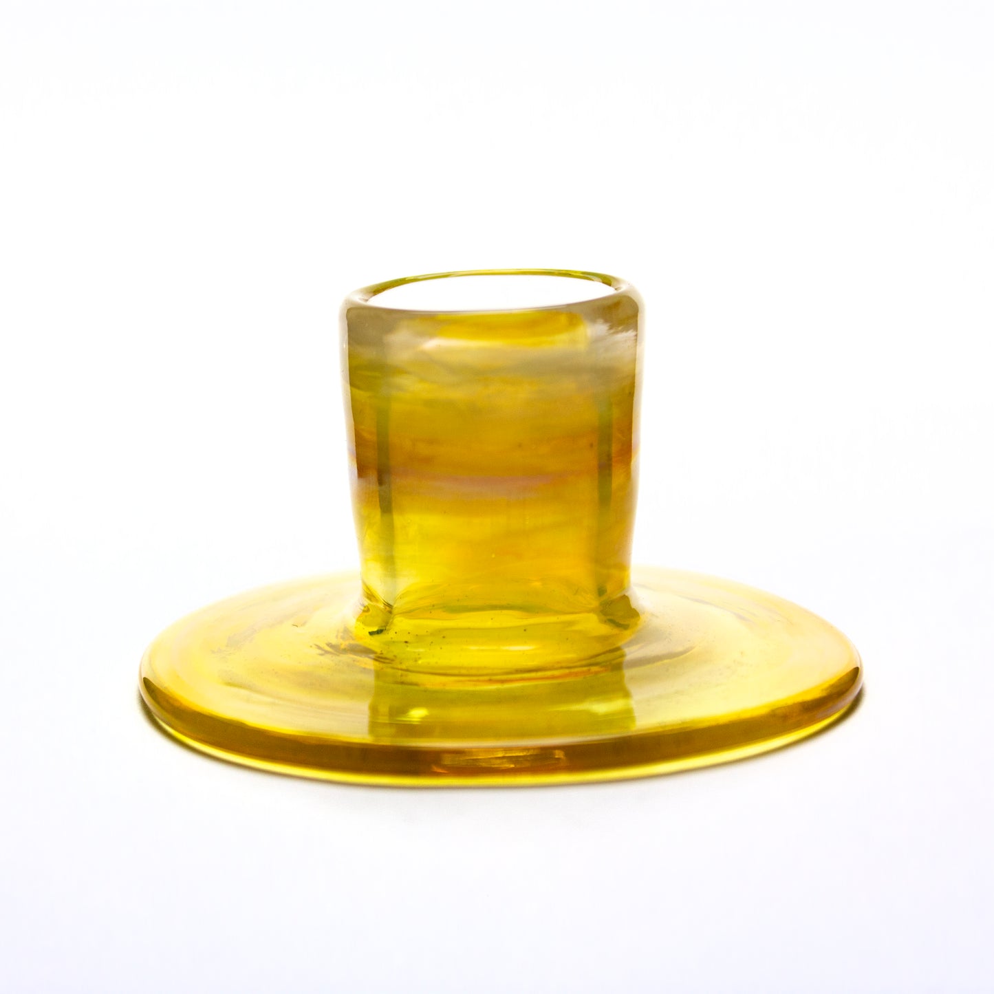 Heart & Mind Glass Silver Fumed Pivot Glass Stand Base #HAM36 - Planet Caravan