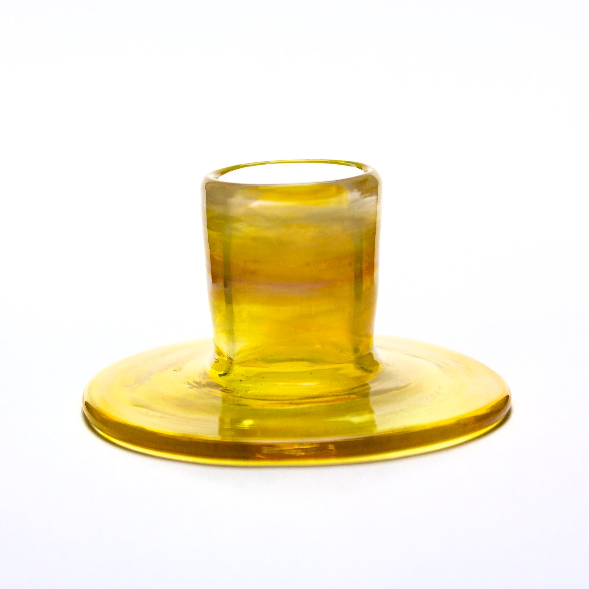 Heart & Mind Glass Silver Fumed Pivot Glass Stand Base #HAM36 - Planet Caravan