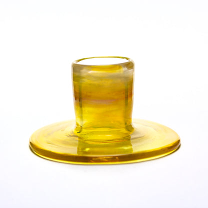 Heart & Mind Glass Silver Fumed Pivot Glass Stand Base #HAM36 - Planet Caravan