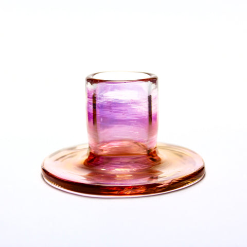 Heart & Mind Glass Gold Fumed Pivot Glass Stand Base #HAM37 - Planet Caravan