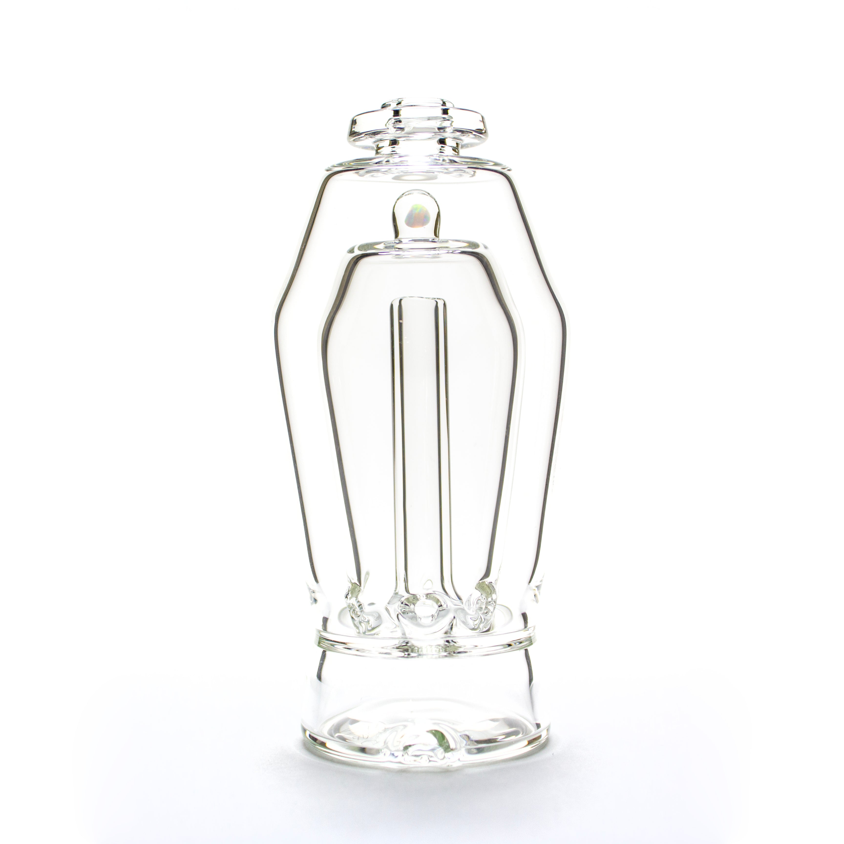 Mac Savage Clear Peak Coffin Bubbler #MSG05 - Planet Caravan