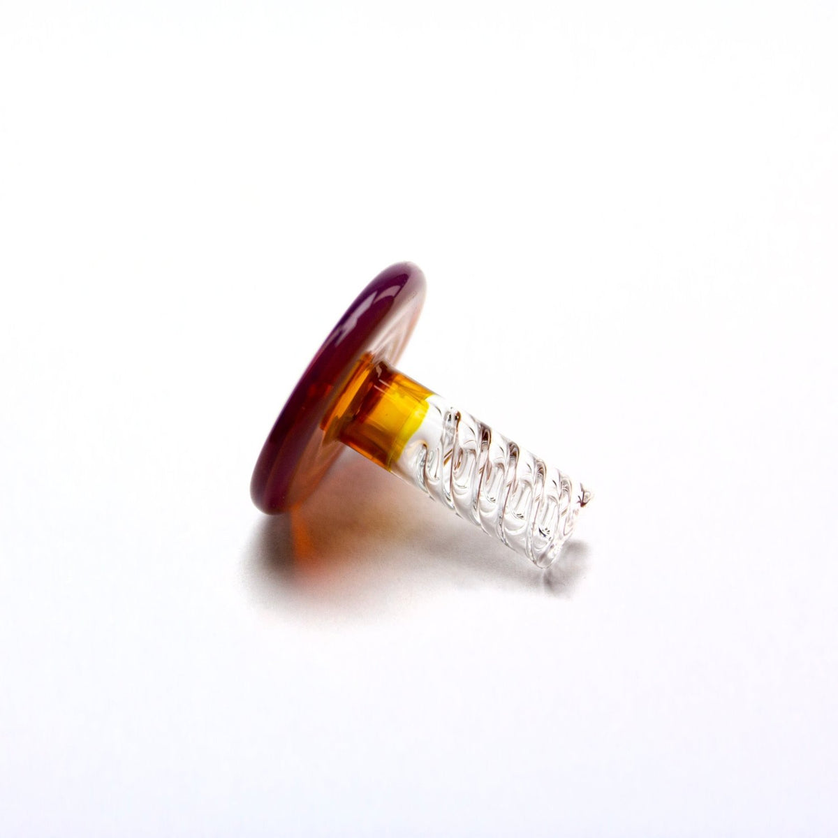 Bradley Miller Bradley Miller - Amber Purple 3DXL Joystick Spinner BRM154 Vaporizer Accessories | Planet Caravan
