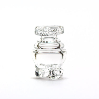 Lintz Glass Clear Mini Capsule Spinner Cap #LIZ01 - Planet Caravan