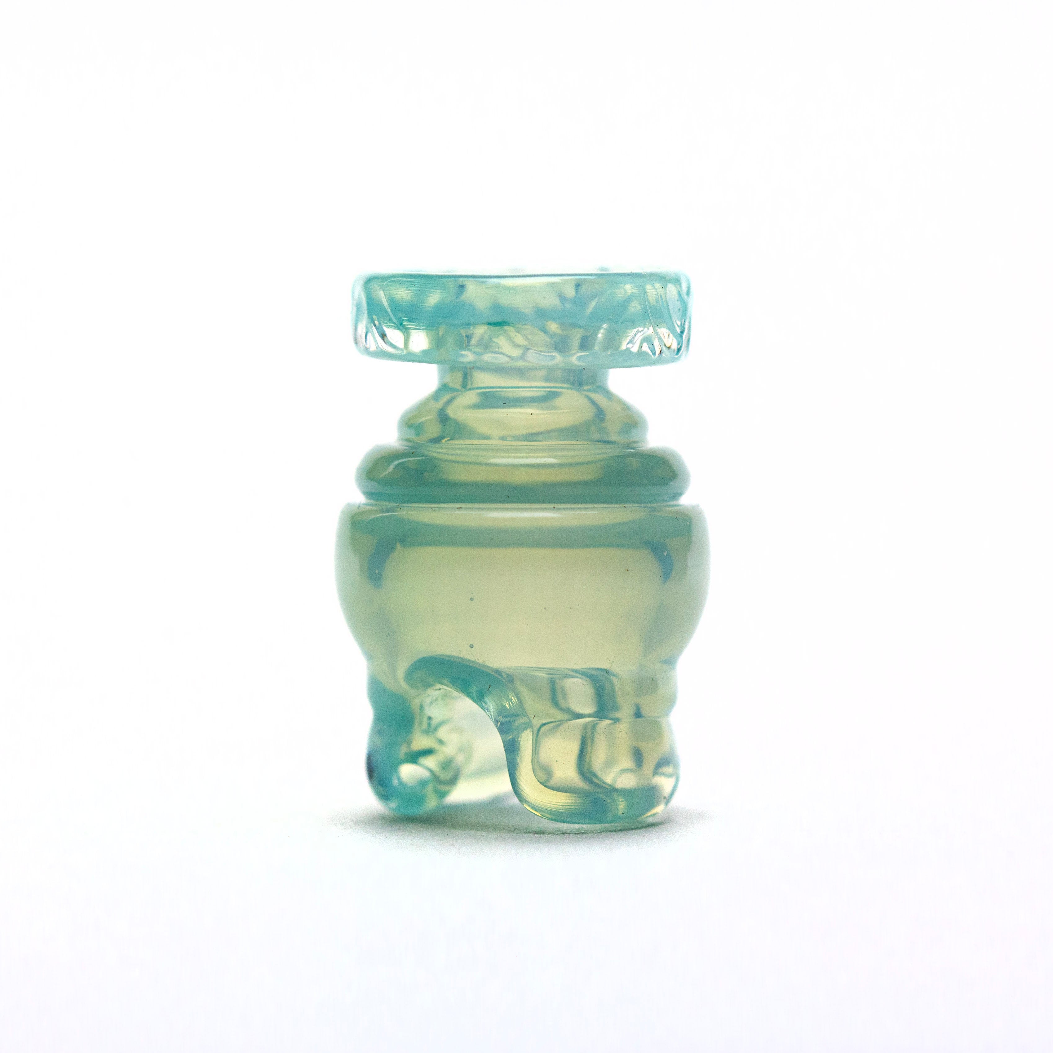 Lintz Glass Full Color Mini Capsule Spinner Cap #LIZ02 - Planet Caravan