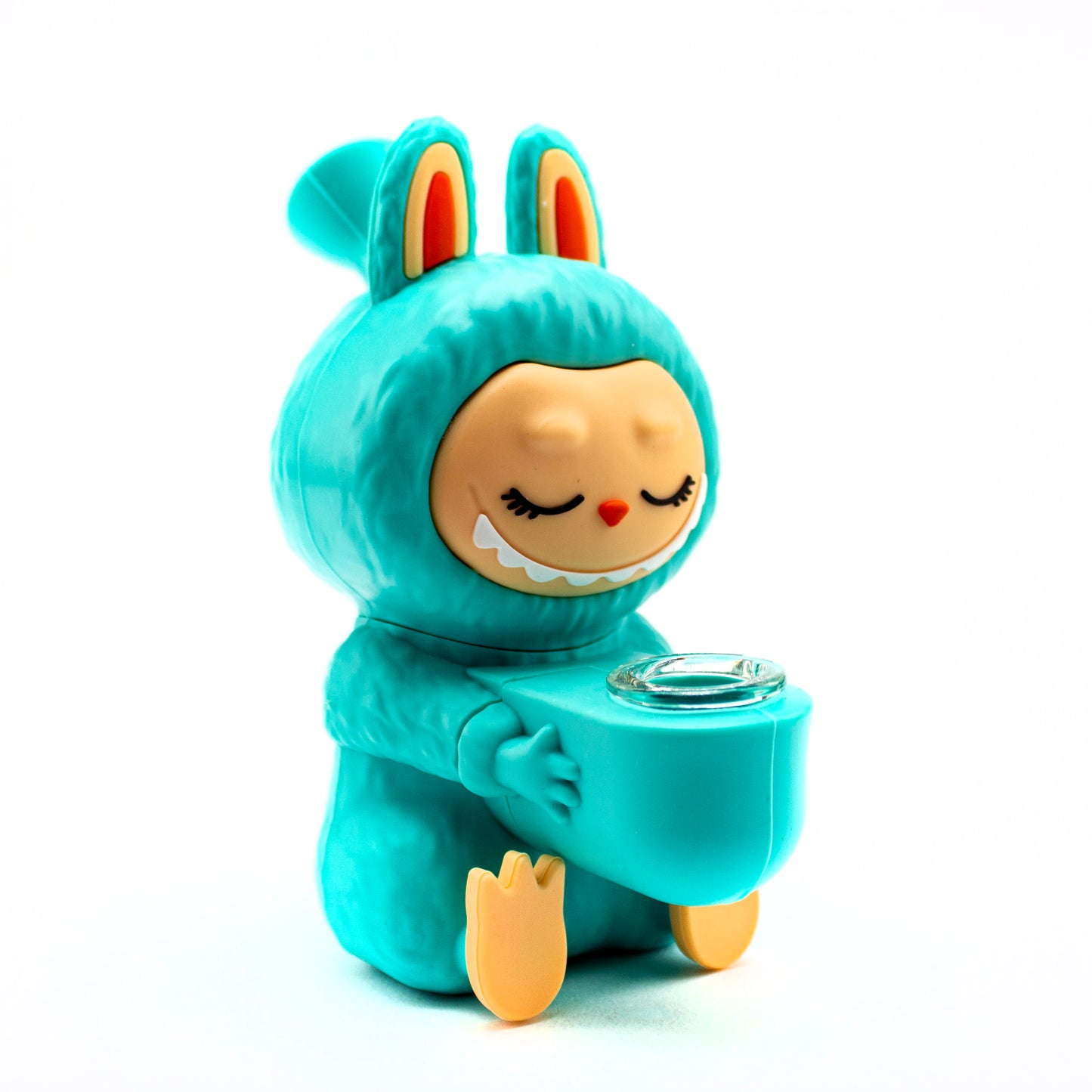 Planet Caravan Sleepy Labubu Silicone Bubbler - Planet Caravan