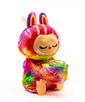 Planet Caravan Sleepy Labubu Silicone Bubbler - Planet Caravan
