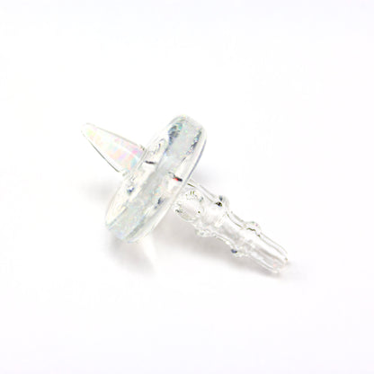 Bhoro Glass Crushed Opal 3DXL Opal Spike Joystick Cap #BHO08 - Planet Caravan