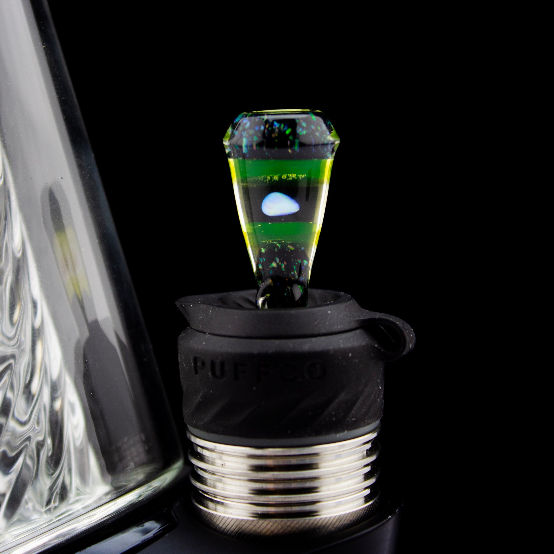 Bhoro Glass Crushed Opal 3DXL Opal Joystick Cap #BHO01 - Planet Caravan