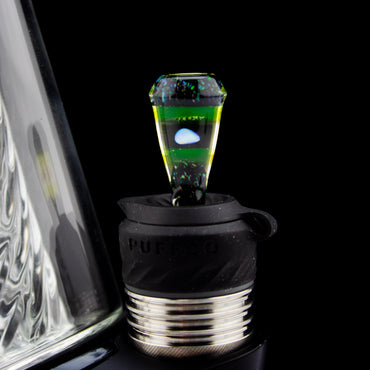 Bhoro Glass Crushed Opal 3DXL Opal Joystick Cap #BHO01 - Planet Caravan