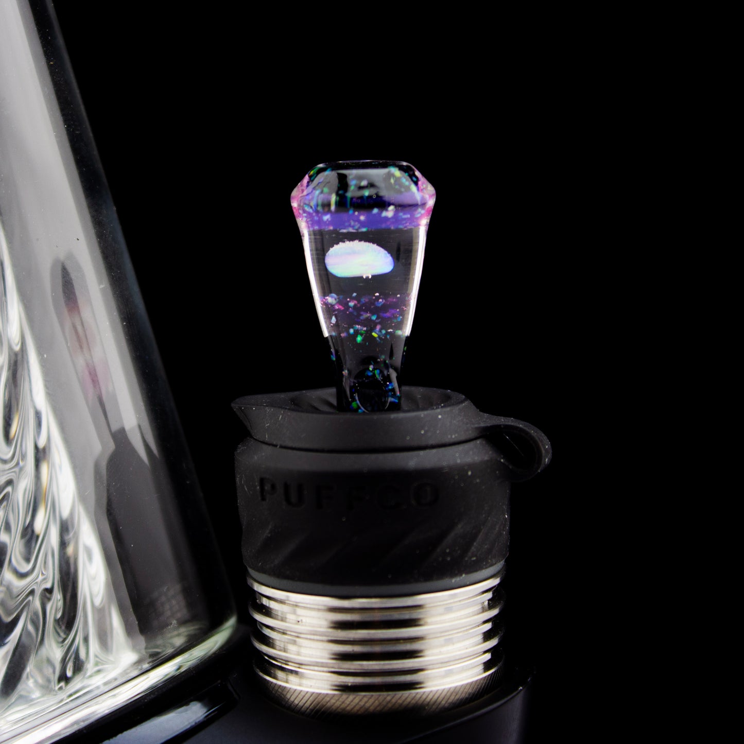 Bhoro Glass Crushed Opal 3DXL Opal Joystick Cap #BHO02 - Planet Caravan