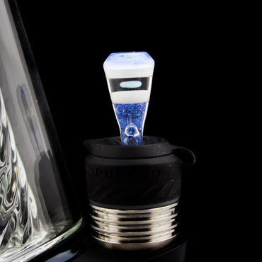 Bhoro Glass Crushed Opal 3DXL Opal Joystick Cap #BHO04 - Planet Caravan