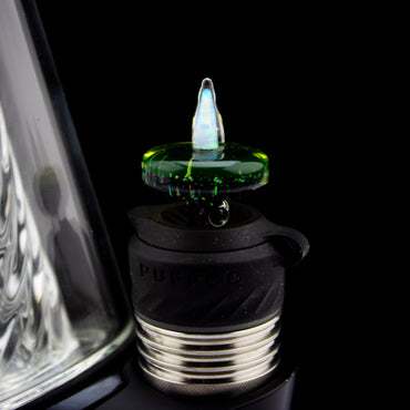 Bhoro Glass Crushed Opal 3DXL Opal Spike Joystick Cap #BHO05 - Planet Caravan