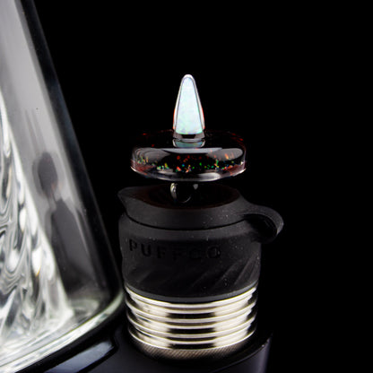 Bhoro Glass Crushed Opal 3DXL Opal Spike Joystick Cap #BHO06 - Planet Caravan
