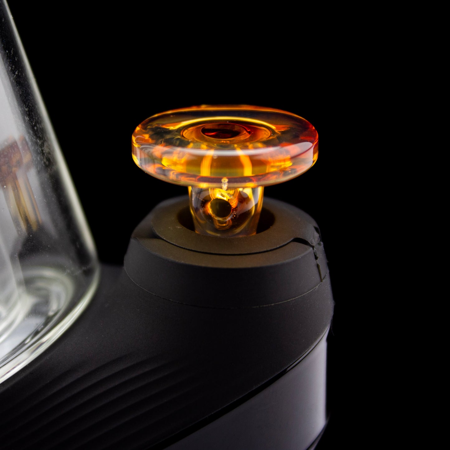 Surf City Tubes Yellow/Orange Elvis V2 Joystick Cap #SCT69 - Planet Caravan