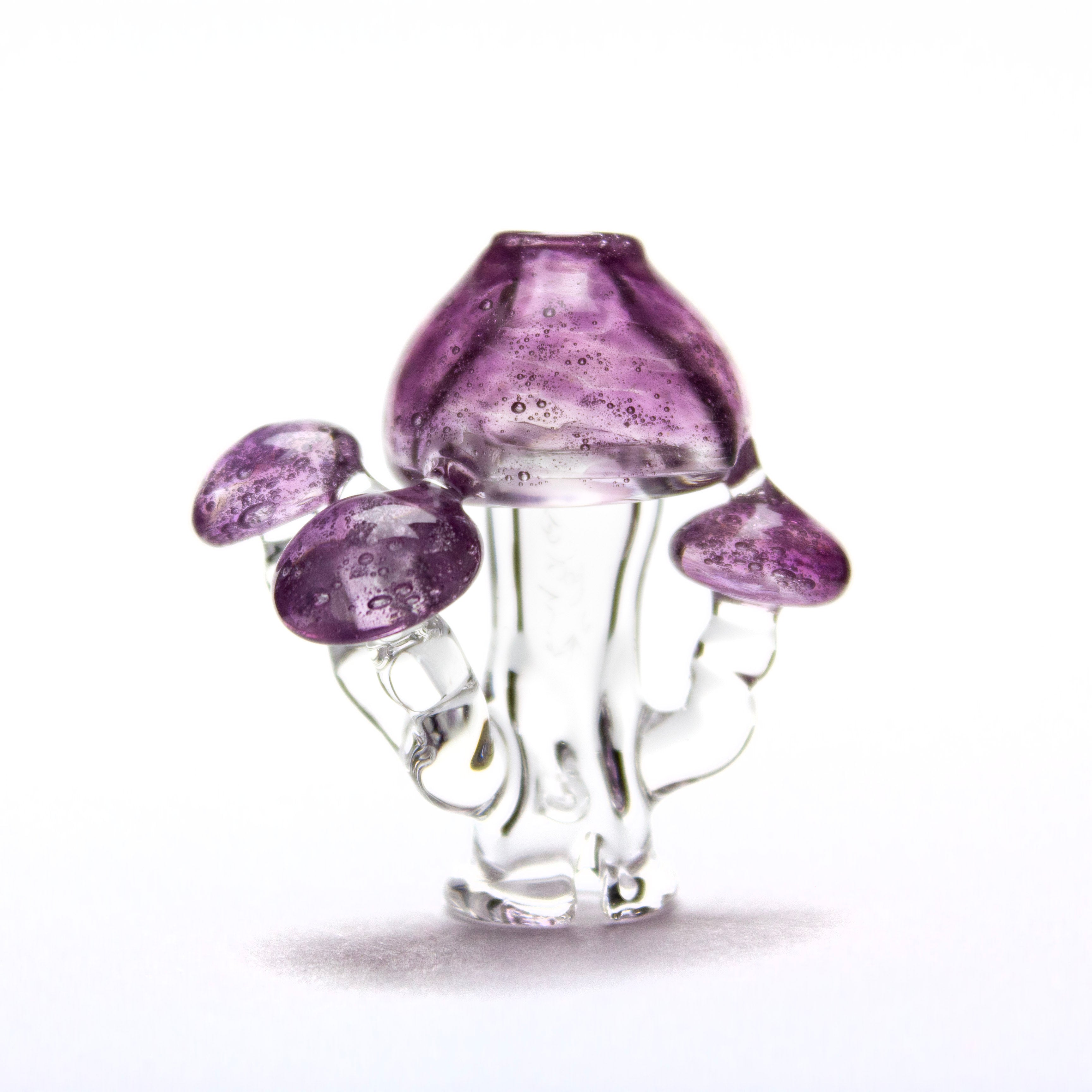 Biohaz Creations Gold Purple Mushroom Pivot Tip #BIC41 - Planet Caravan