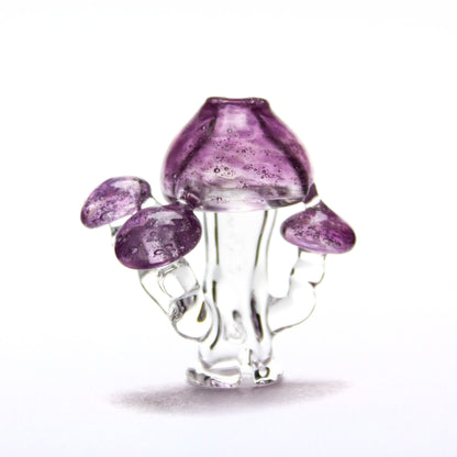 Biohaz Creations Gold Purple Mushroom Pivot Tip #BIC41 - Planet Caravan