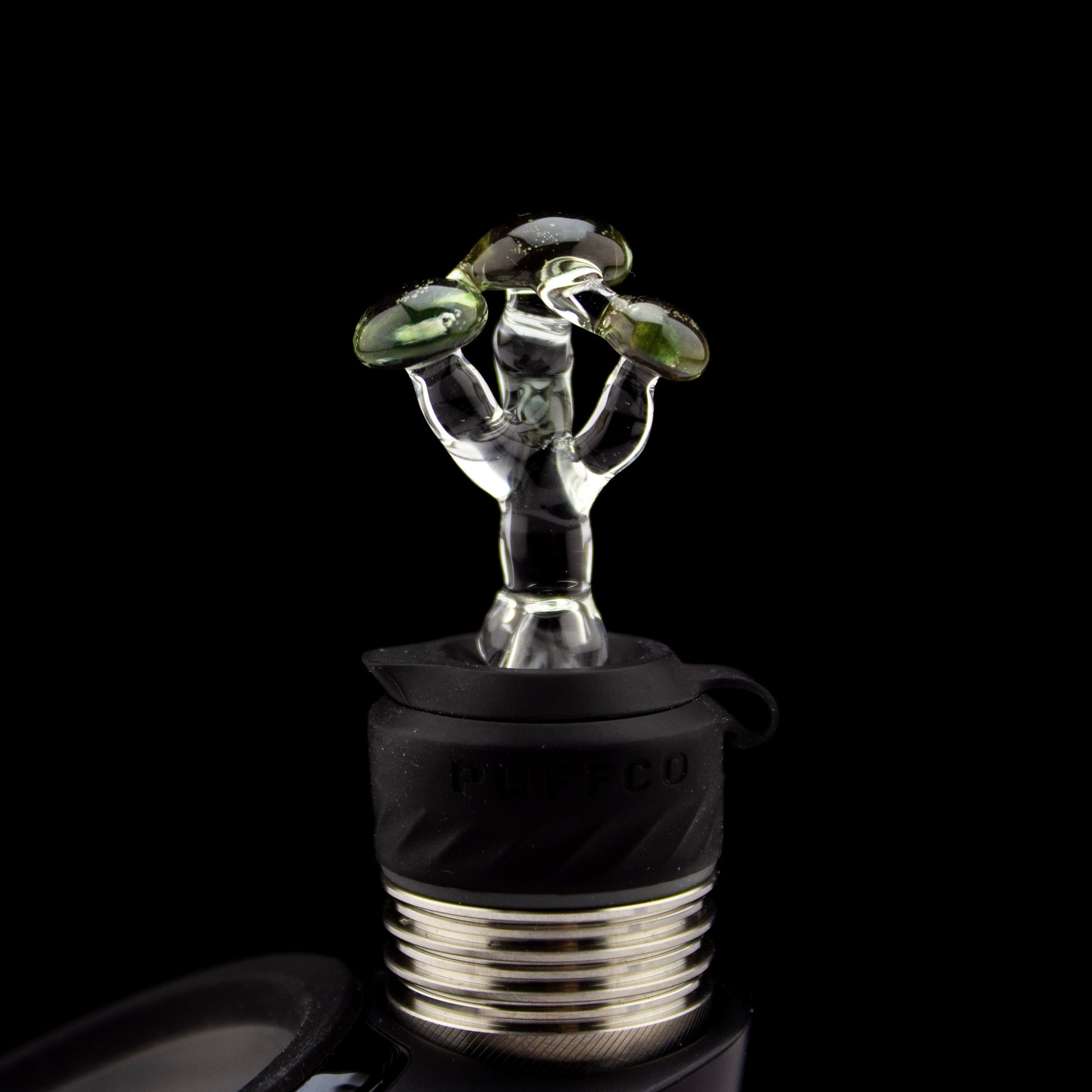 Biohaz Creations Transparent Green 3DXL Mushroom Joystick Cap #BIC34 - Planet Caravan